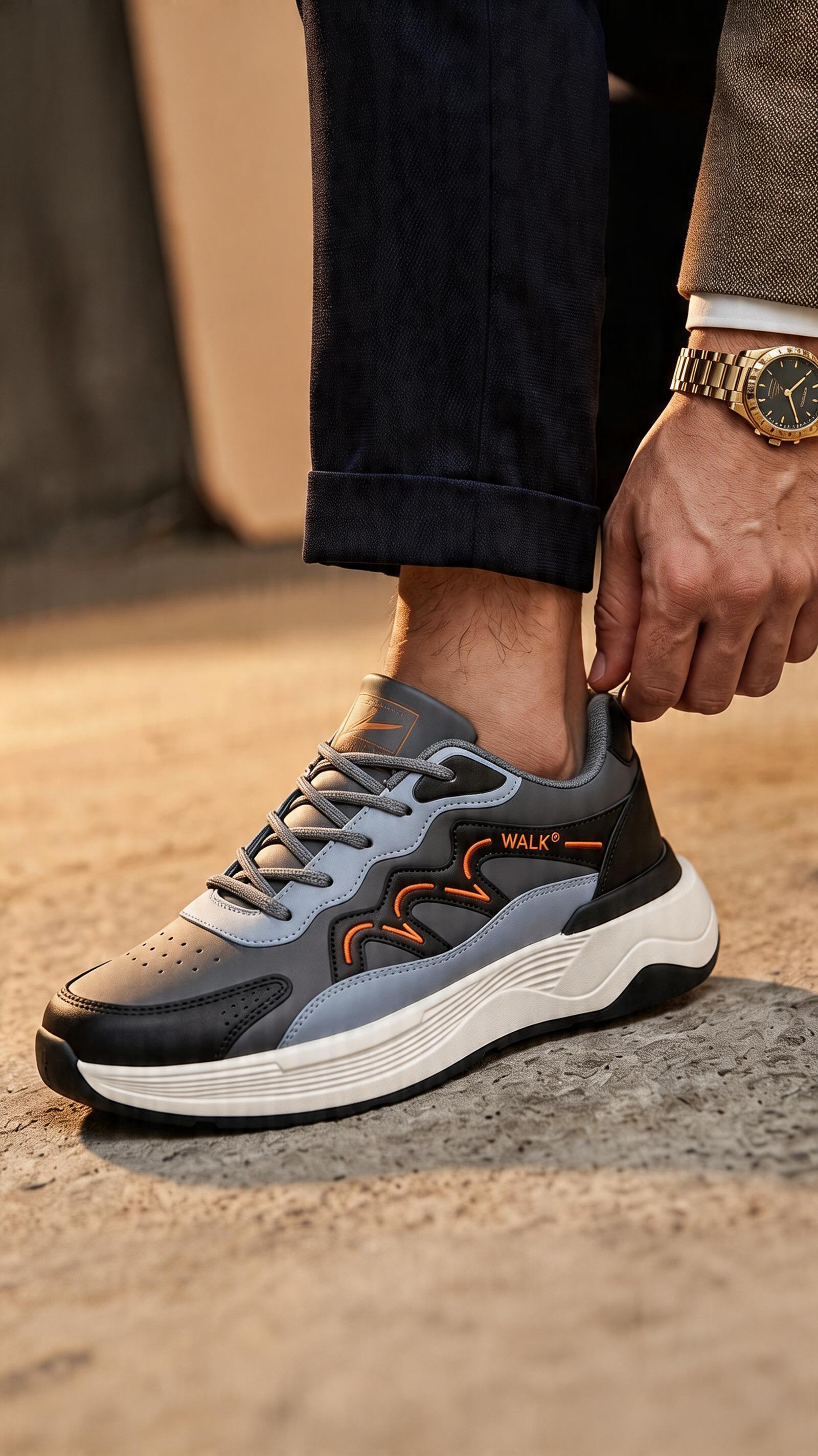 Comfort Zon Men's Multi-Tone Lifestyle Athletic Sneakers