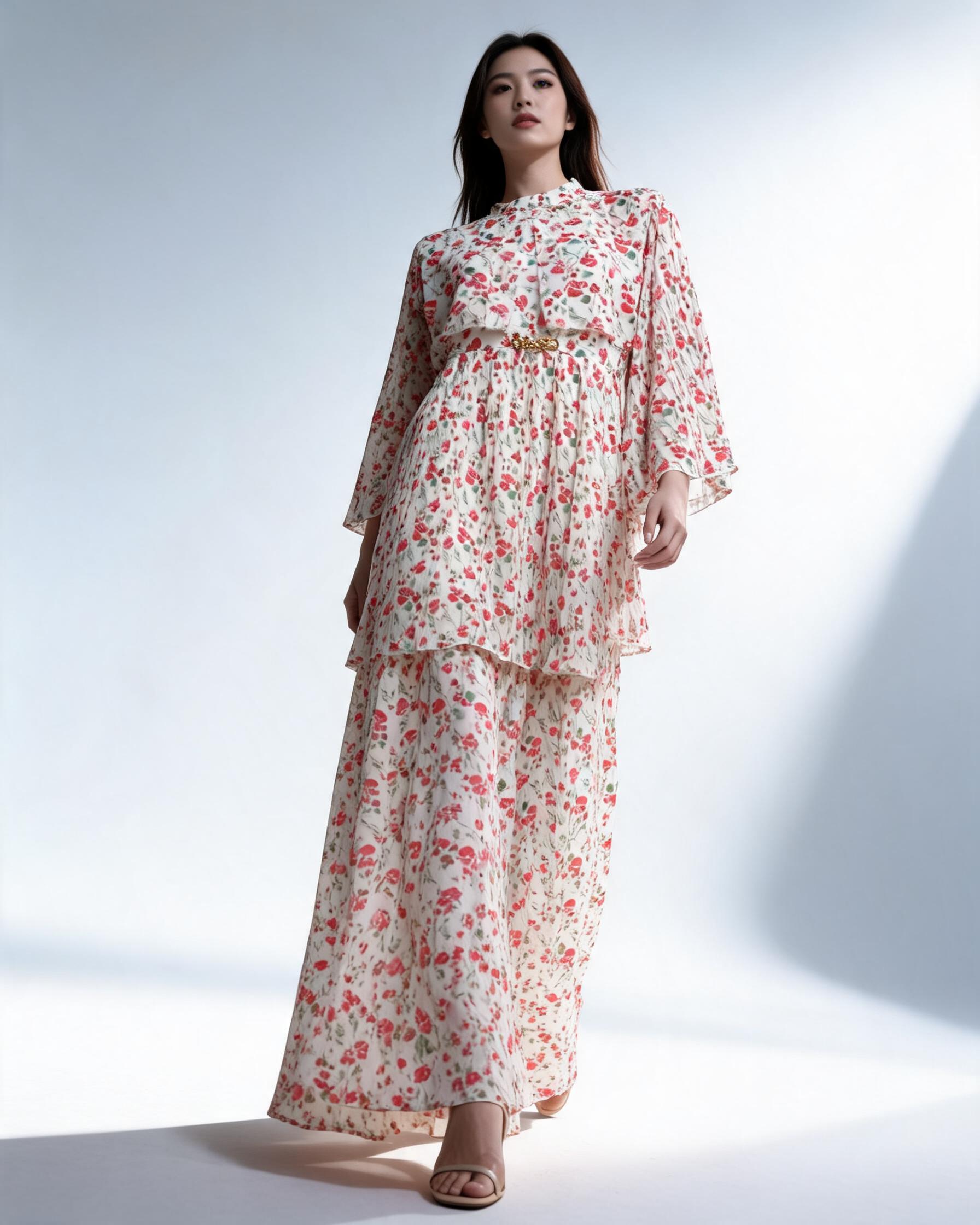 Elegant Floral Co-Ord Set
