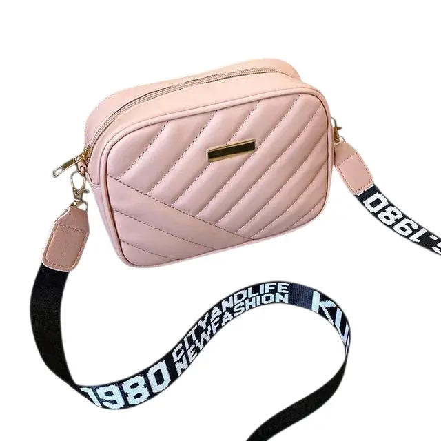 Elorina Luxe Pink Crossbody Bag